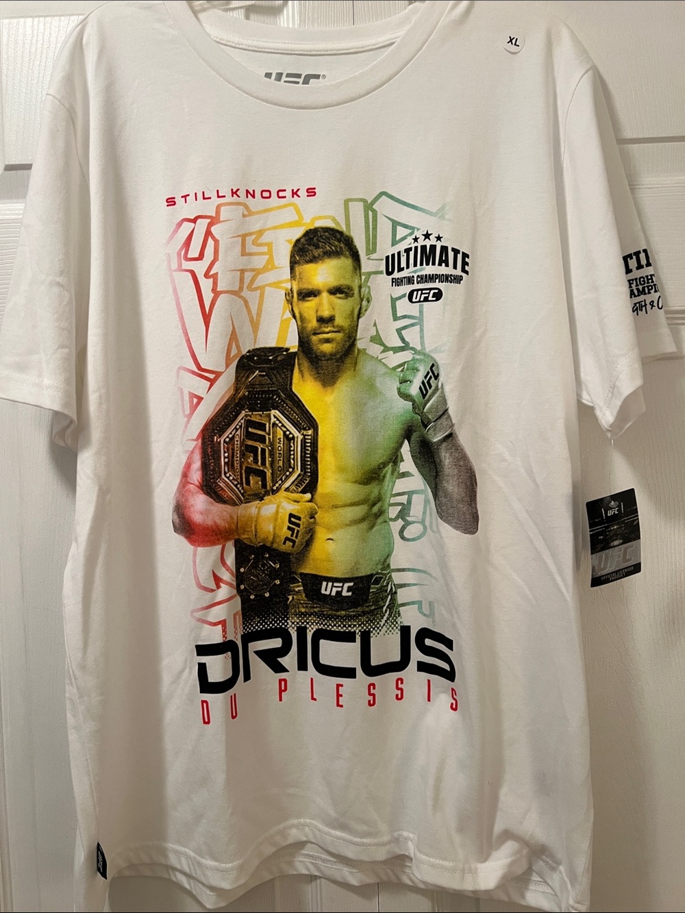 NWT UFC Dricus Du Plessis Men’s T-shirt